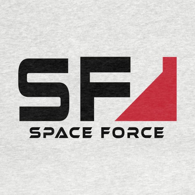 Space Force gaming T-shirt by kmpfanworks